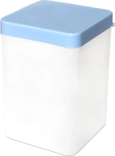 3 l-es, magas, téglalap alakú szárazáru-tartó doboz, színkeverék