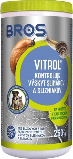 Bros Vitrol granulátum csigák ellen 250 g