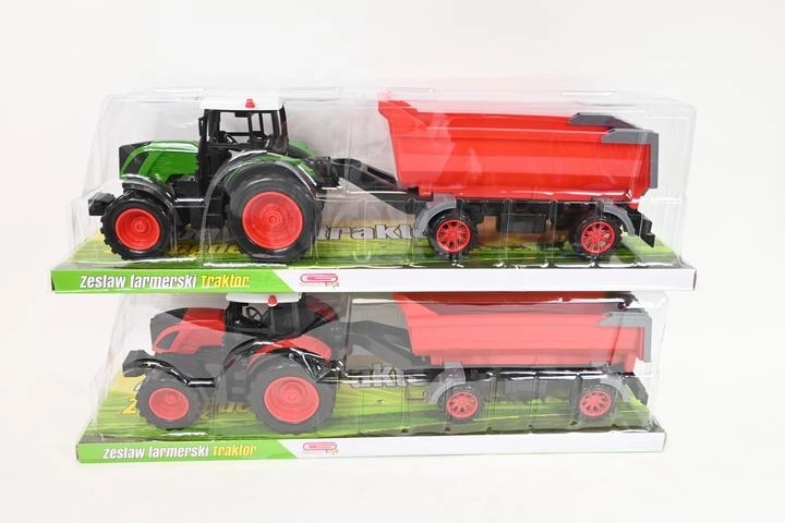 Traktor utánfutóval