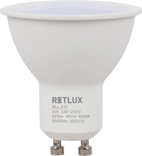 RETLUX GU10 5 W 6500 K LED izzó