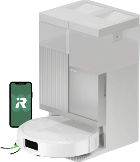 iRobot Roomba Plus 415 Combo AutoWash robotporszívó, fehér