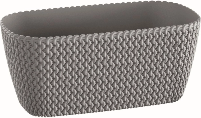 Splofy Case virágláda 39,7 cm szürke kő