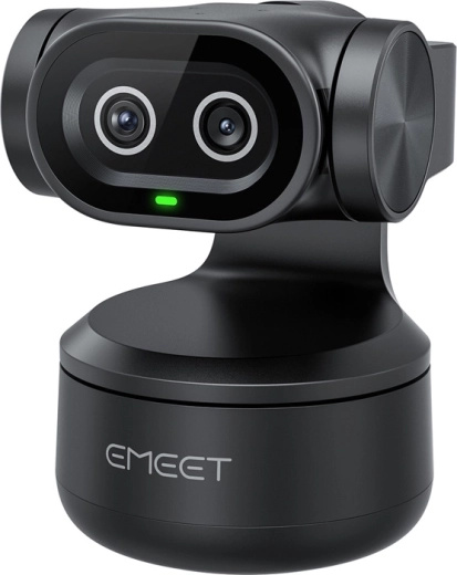 EMEET Pixy 4K webkamera duál optikával és AI követéssel