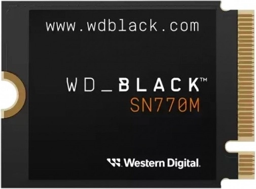 SSD meghajtó WD Black SN770M 2 TB NVMe M.2 2230