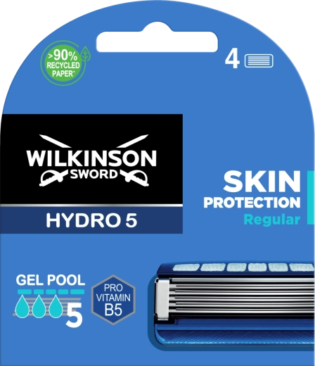 Wilkinson Hydro 5 Skin Protection pótfej 4 db