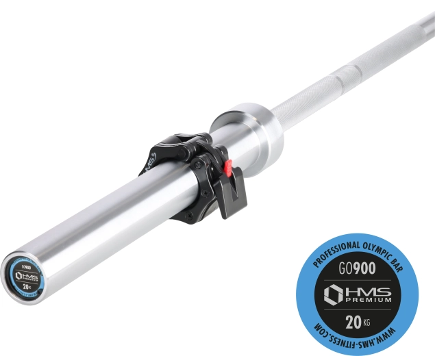 HMS Premium GO900 olimpiai rúd 220 cm, 50 mm átmérő