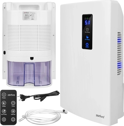 Zortiva 2 az 1-ben légtelenítő UV + TiO2 levegőtisztítással, 90 W, 30 m²-ig
