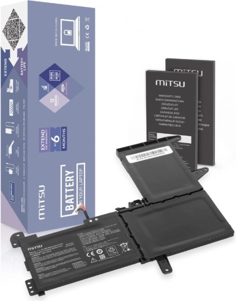 Akkumulátor ASUS VivoBook S15 S510/F510-hoz 3600 mAh 11,4 V (41 Wh) – MITSU