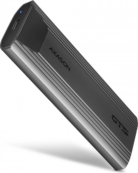 Külső csavarmentes alumínium tok USB-C 3.2 Gen 2 SSD M.2 NVMe és SATA