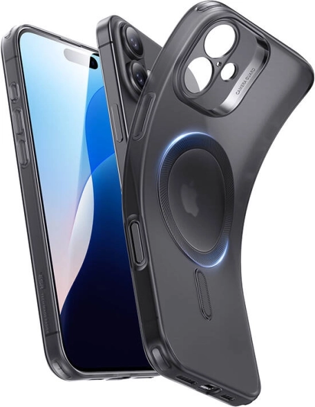 ESR Zero Clear HaloLock tok iPhone 16 Plus-hoz, fekete