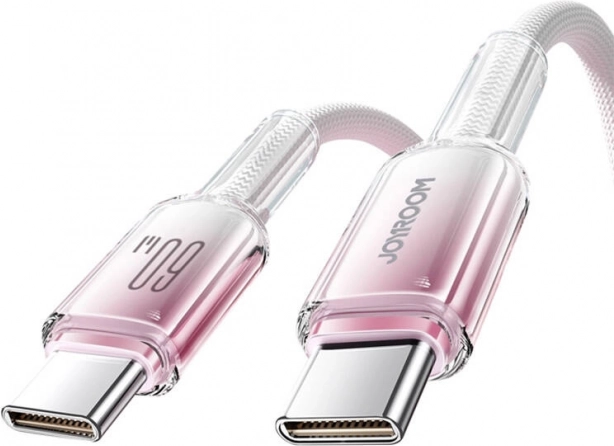 USB‑C kábel JOYROOM 60 W, 1,2 m, fehér