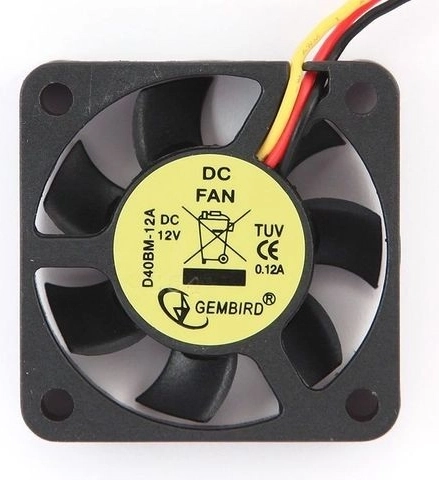 VGA ventilátor 40 × 40 × 10 mm, 3 tűs