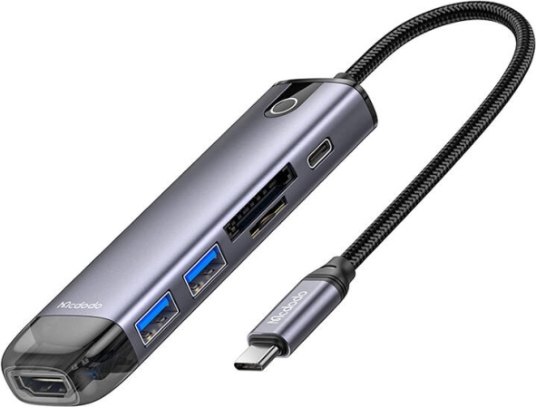 Mcdodo HU-7420 6 az 1-ben USB-C Hub