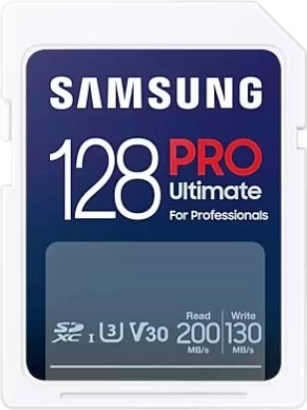 Samsung PRO Ultimate SD memóriakártya 128GB