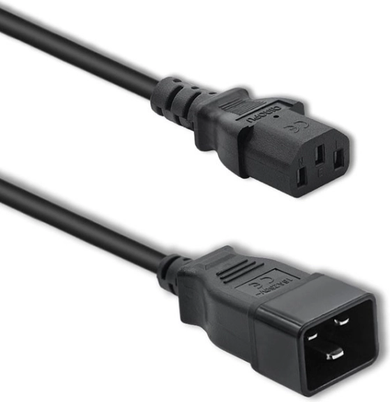 Tápkábel UPS-hez C20/C13, 1,2 m