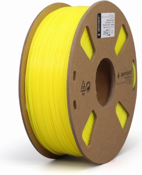 ABS 3D nyomtatószál 1.75mm sárga