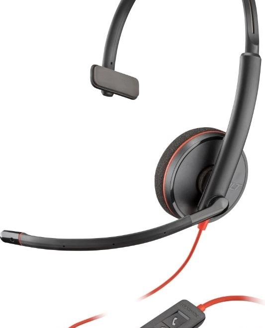 Poly Blackwire 3210 Mono USB-C/A fejhallgató