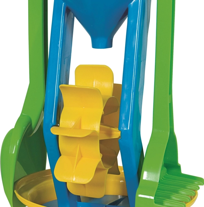Androni homokozó készlet 26 cm magas darálóval – Kék
