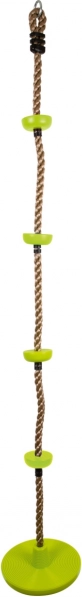 Small Foot 2 az 1-ben mászó hinta, gyermek mászókötél tárcsákkal, 190 cm