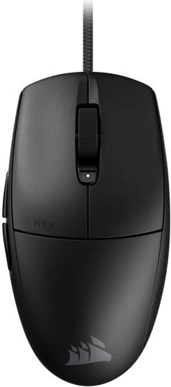 Könnyű gamer egér CORSAIR M55 fekete