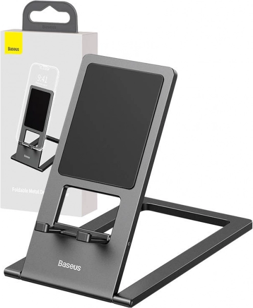 Fém asztali telefon- és tabletállvány Baseus (szürke)