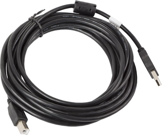 USB 2.0 kábel AM-BM 5m fekete