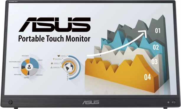 Hordozható érintőképernyős monitor 16" FHD IPS USB‑C és micro‑HDMI csatlakozással