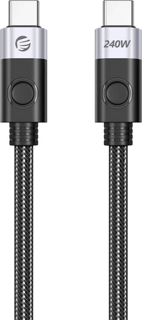 Orico USB‑C – USB‑C kábel 240 W, 1 m, fekete
