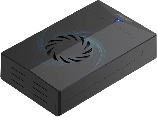 Fideco merevlemez ház USB 3.0-val és ventilátorral