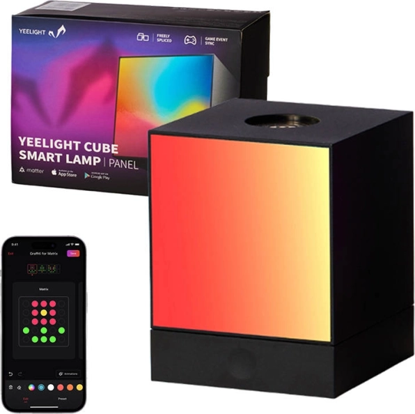 Yeelight Cube Smart Lamp Panel – alap a smart gamer panelekhez