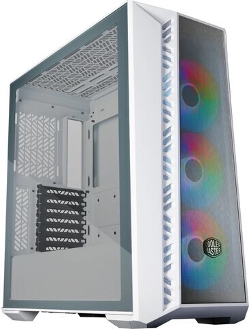 Cooler Master MasterBox 520 Mesh fehér számítógépház ARGB ablakkal