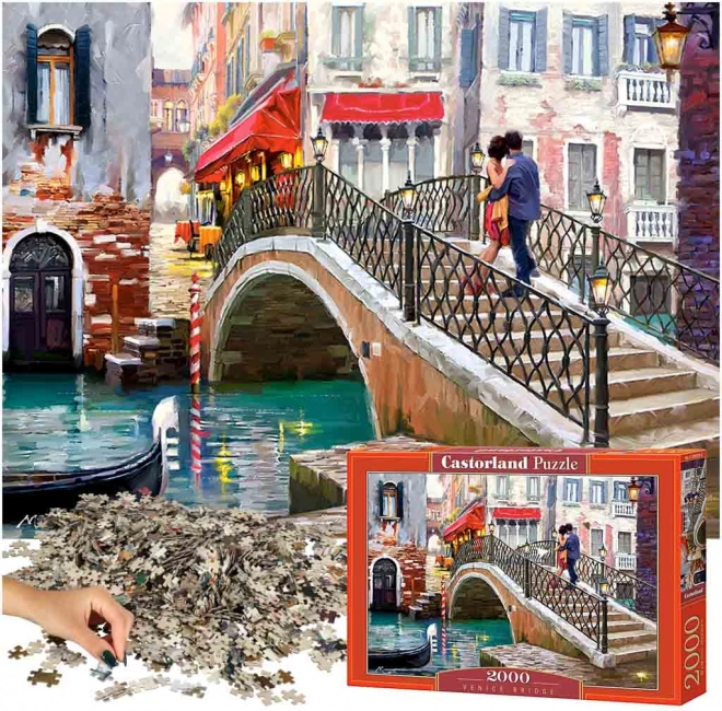 2000 darabos puzzle Velencei híd