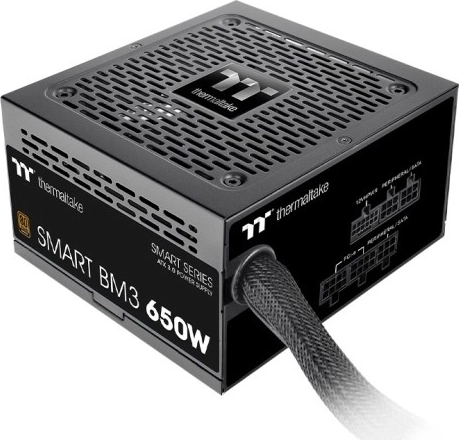 Thermaltake Smart BM3 650W moduláris tápegység 80+ Bronze ATX 3.0 (Gen5) 140 mm-es ventilátorral