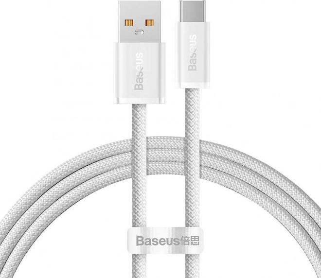 Kábel USB-USB-C 100W Baseus Dynamic Series 1m fehér