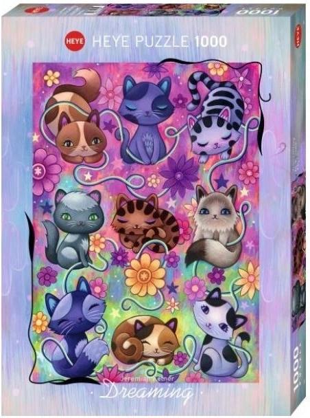 1000 darabos Puzzle - Macskák Ketner Jeramiantól