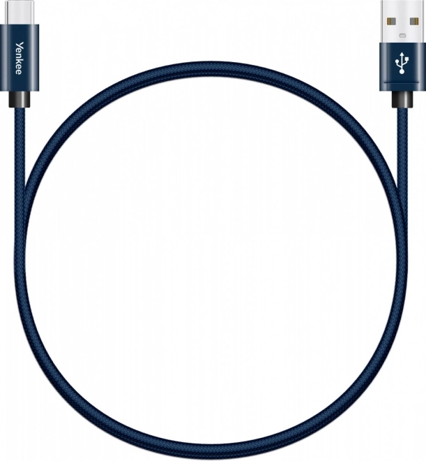 Textil USB-A 2.0 / USB-C kábel 3 A, 480 Mb/s
