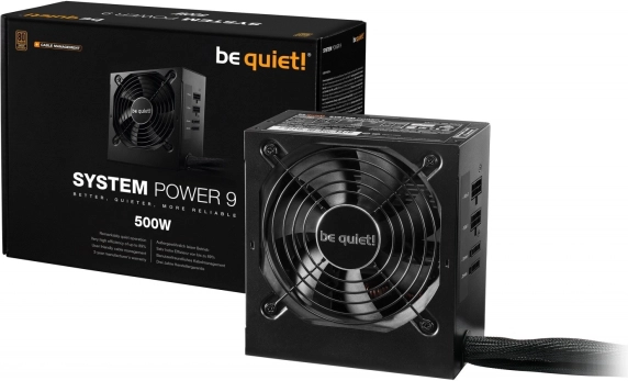 Be Quiet System Power 9 500W tápegység