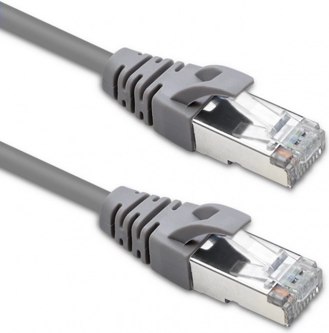 Árnyékolt patch kábel FTP CAT5e 5 m – Qoltec