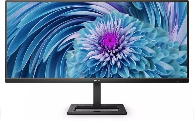 philips 34" ultraszéles monitor 346e2lae usb‑c‑vel, beépített hangszórókkal