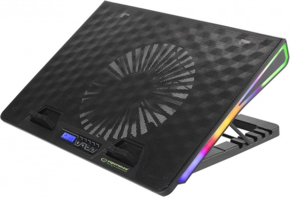 Játék laptop hűtési állvány Alize RGB LED-del