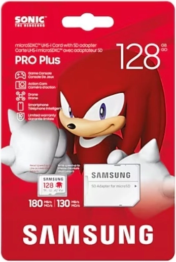 samsung microsdxc pro plus 128 gb sonic – memóriakártya a2 v30 u3