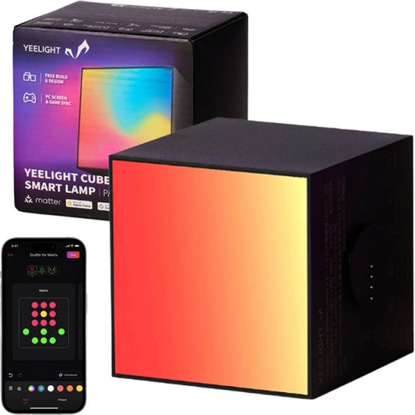 Yeelight Cube Smart Lamp Panel – a játékvilágítást bővítő modul
