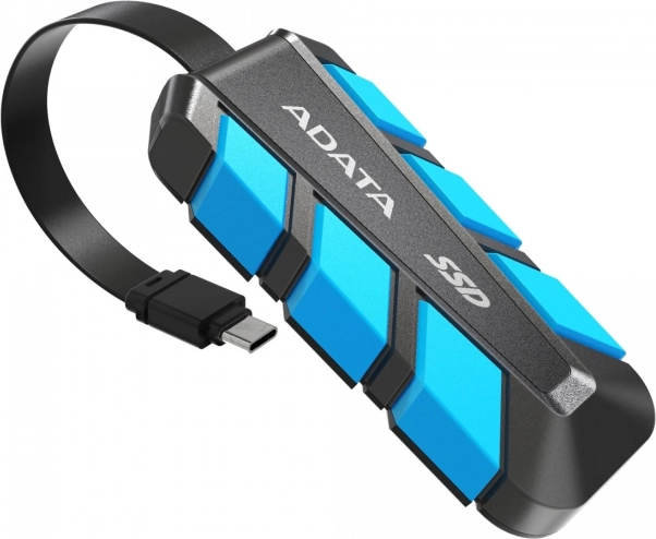 Külső SSD ADATA SC740 500 GB USB‑C 1050/1000 MB/s kék