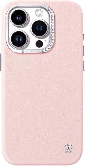 Joyroom csillagos tok iPhone 14 Pro Maxhoz rózsaszín