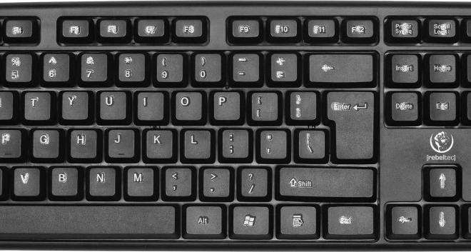 Vezetékes USB billentyűzet UNO, 1,8 m