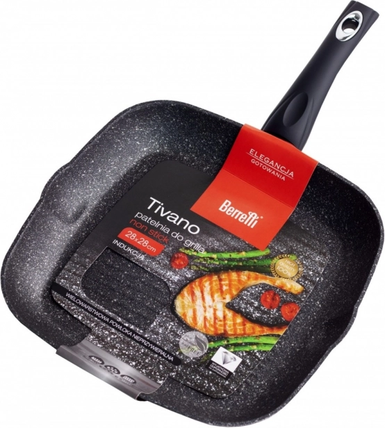 BERRETTI Tivano grillserpenyő 28 × 28 cm