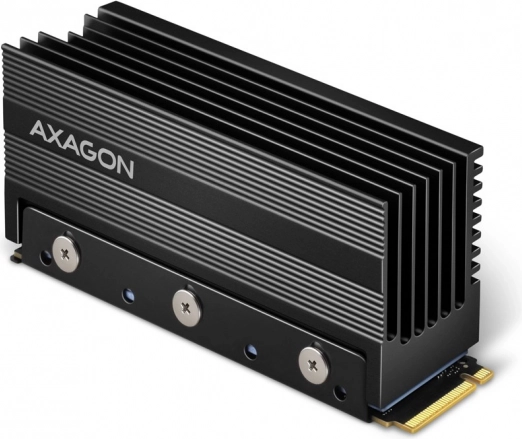 Axagon passzív alumínium hűtő M.2 SSD-hez XL, 36 mm magasság