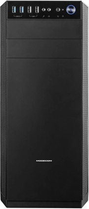 MODECOM OBERON 2F Black csendes számítógépház