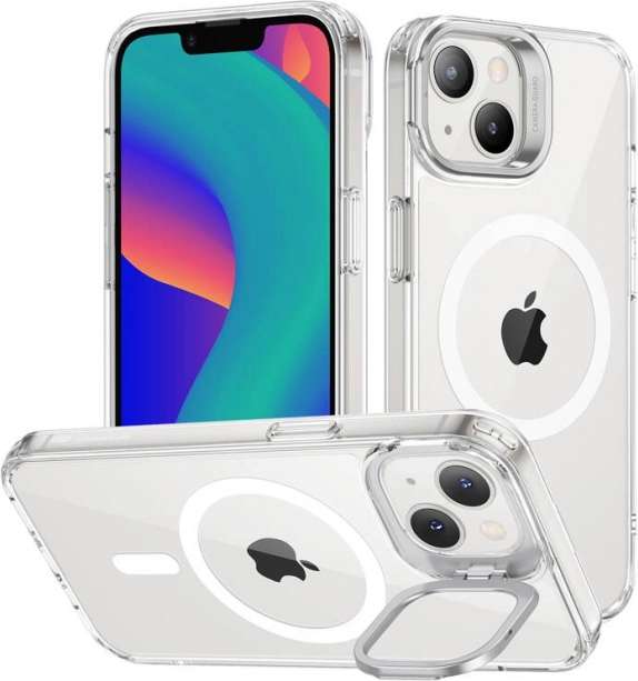 ESR átlátszó Classic Kickstand tok HaloLockkal, iPhone 14 Plus esetén