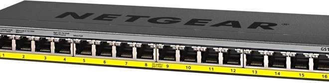 NETGEAR GS116PP 16x GE PoE+ nem menedzselhető kapcsoló